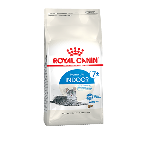 Сухой корм  для пожилых кошек с 7 до 12 лет Royal Canin INDOOR +7 (0,4 кг)
