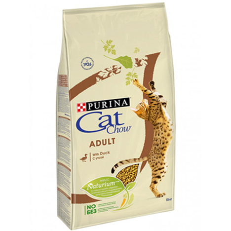 Purina Cat Chow Adult Сухой Корм для взрослых кошек с уткой,400гр. 