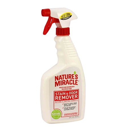 Спрей универсальный уничтожитель пятен и запахов 8in1 Nature's Miracle Stain & Odor Remover 