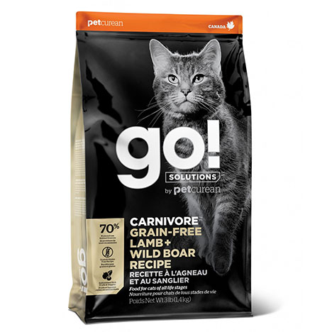 Go! Беззерновой Корм для котят и кошек с ягненком и мясом дикого кабана,1,36кг.
