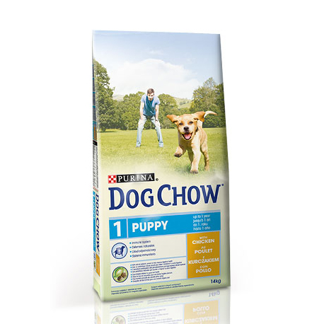 Сухой корм для щенков (с курицей) Purina Dog Chow (0,8 кг)