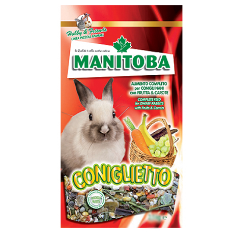 Корм для кроликов с фруктами Manitoba Coniglietto (1 кг)