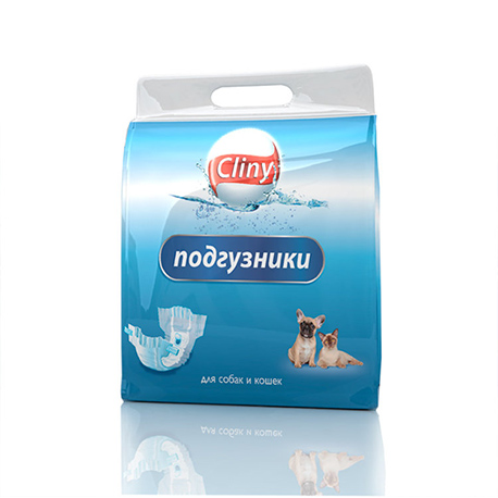 Подгузник для собак и кошек Cliny L (8-16 кг.) 1 шт.
