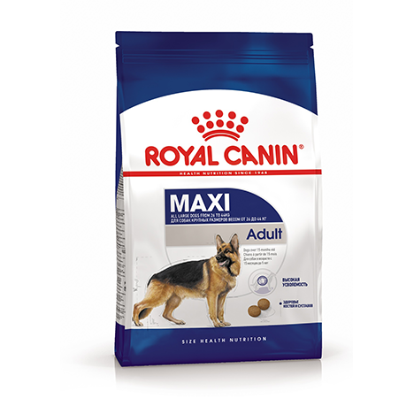 Royal Canin Maxi Adult Cухой Корм для взрослых собак крупных размеров,15кг.
