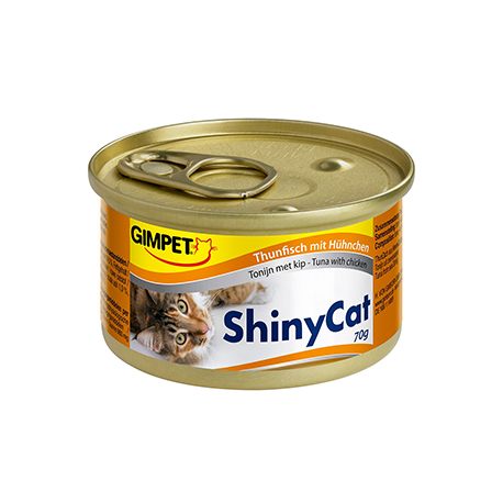 Консервы для кошек (тунец и цыпленок) GIMPET (70 гр)