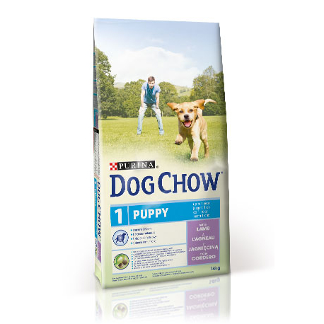 Сухой корм для щенков (с ягненком) Purina Dog Chow (14 кг)