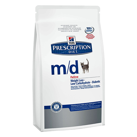 Диета для кошек при диабете Hill's Prescription Diet M/D (1,5 кг)