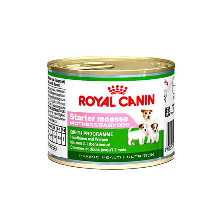 Влажный корм для собак и щенков до 2 мес. Royal Canin STARTER MOUSSE