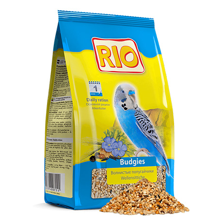 Корм для волнистых попугаев RIO Основной рацион (0,5 кг)