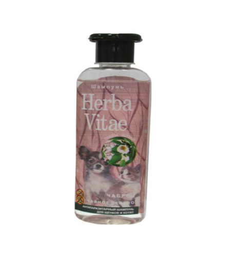 Herba Vitae - шампунь антипаразитарный  для щенков и котят,250мл.