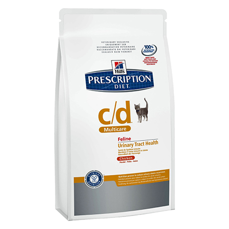 Диета для кошек при проблемах мочевыводящих путей Hill's Prescription Diet C/D с курицей (0,40 кг)