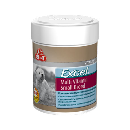 Витамины для собак мелких пород 8in1 Excel Multi Vitamin Small Breed (70 таб.)