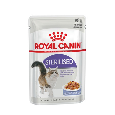 Royal Canin Sterilised Влажный Корм для стерилизованных кошек от 1 до 7 лет,в желе,85гр.