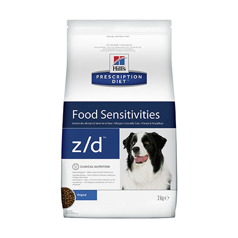 Диета для собак при пищевой аллергии Hill's Prescription Diet Z/D (3 кг)