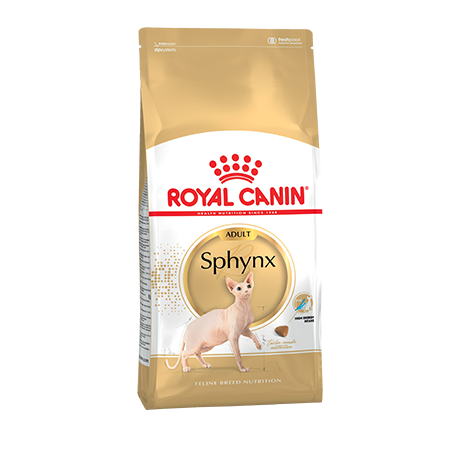 Royal Canin Sphynx Adult Сухой Корм для взрослых кошек породы сфинкс,400гр.