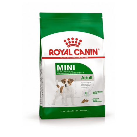 Royal Canin Mini Adult Сухой Корм для взрослых собак мелких пород с курицей,4кг.