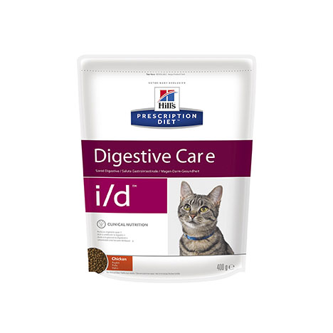 Диета для кошек при расстройствах пищеварительной системы Hill's Prescription Diet I/D (0,4кг)