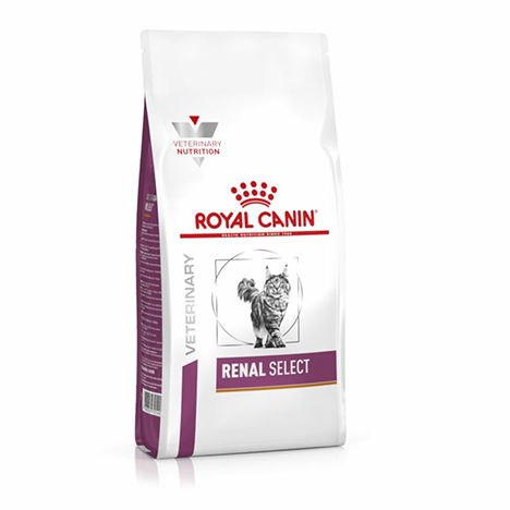 Диета для кошек при хронической почечной недостаточности RENAL SELECT Royal Canin (2 кг)