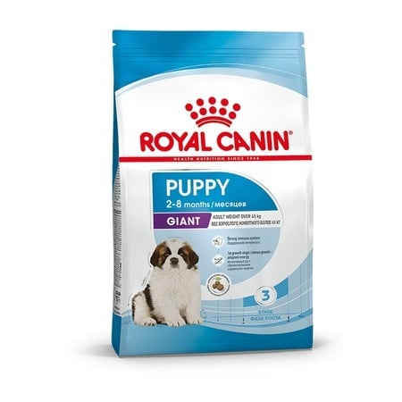 Royal Canin Giant Puppy сухой полнорационный корм для щенков очень крупных пород,3,5кг.