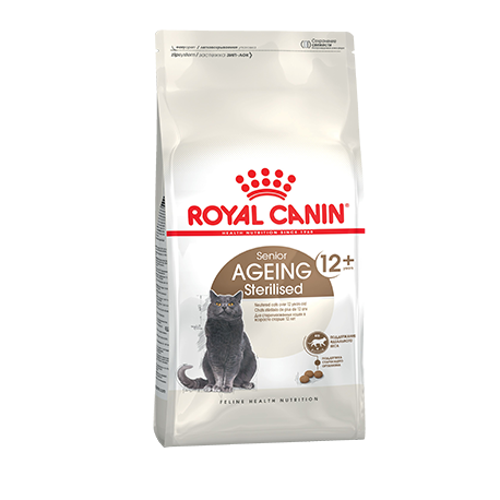 Royal Canin Senior AGEING +12 Сухой Корм для пожилых стерилизованных кошек старше 12-ти лет,400гр.